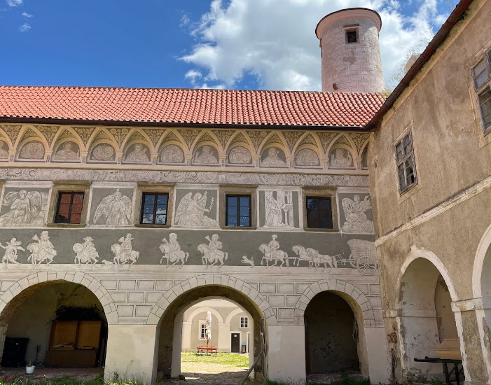 Zámek Červená Řečice, Czech Republic (Czechia)